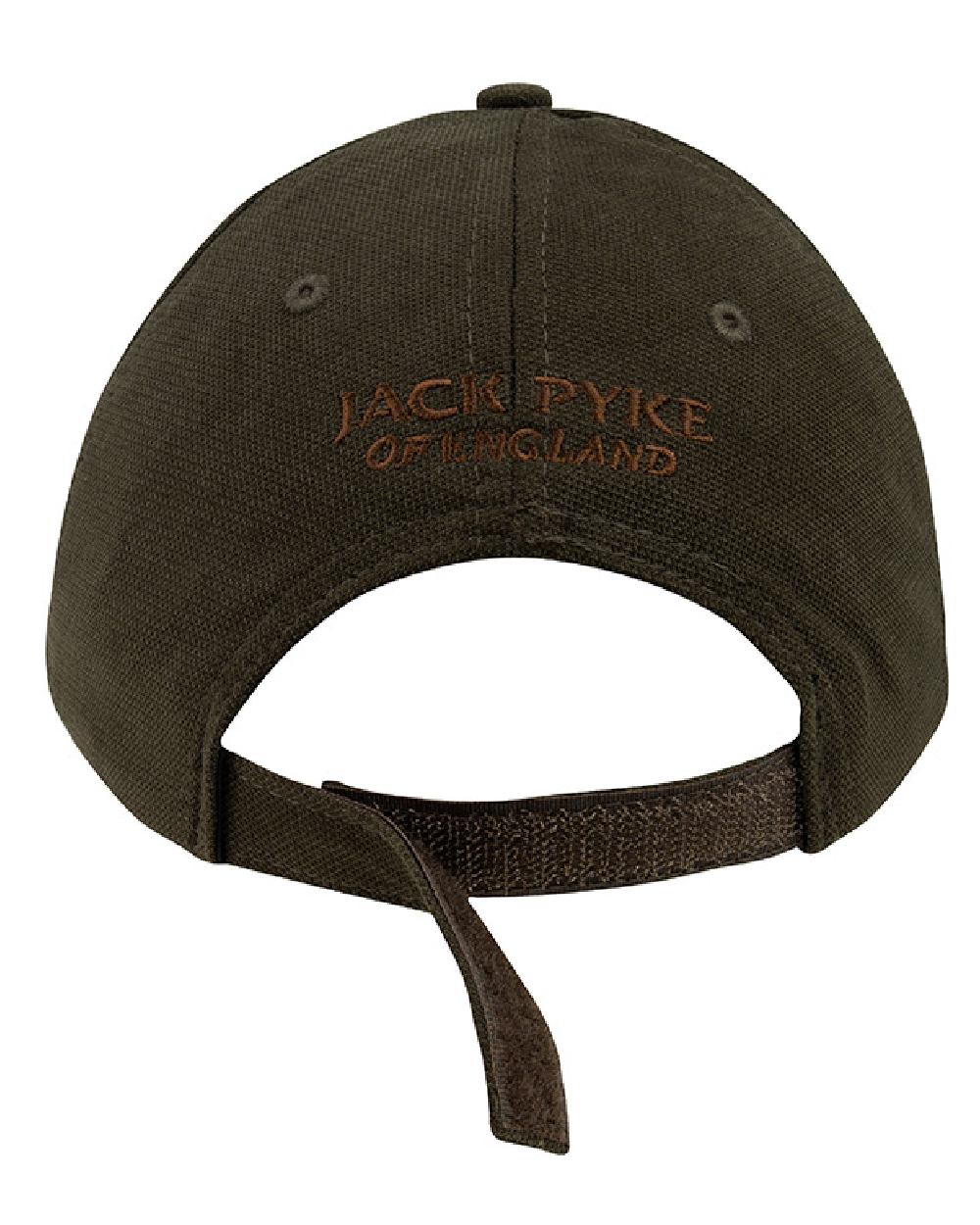 Olive coloured Jack Pyke Ashcombe Baseball Hat on white background 