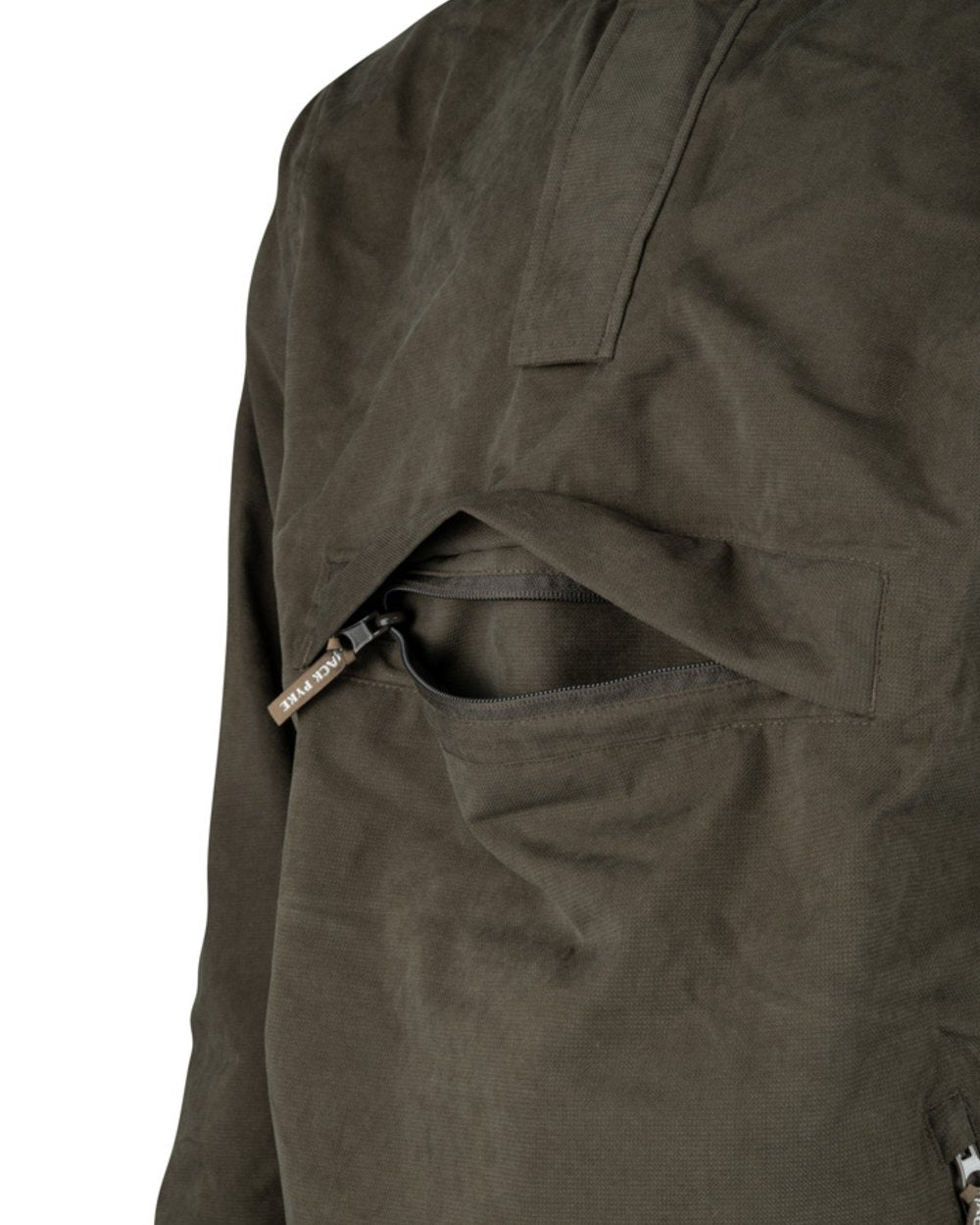 Brown coloured Jack Pyke Ashcombe Smock on white background 