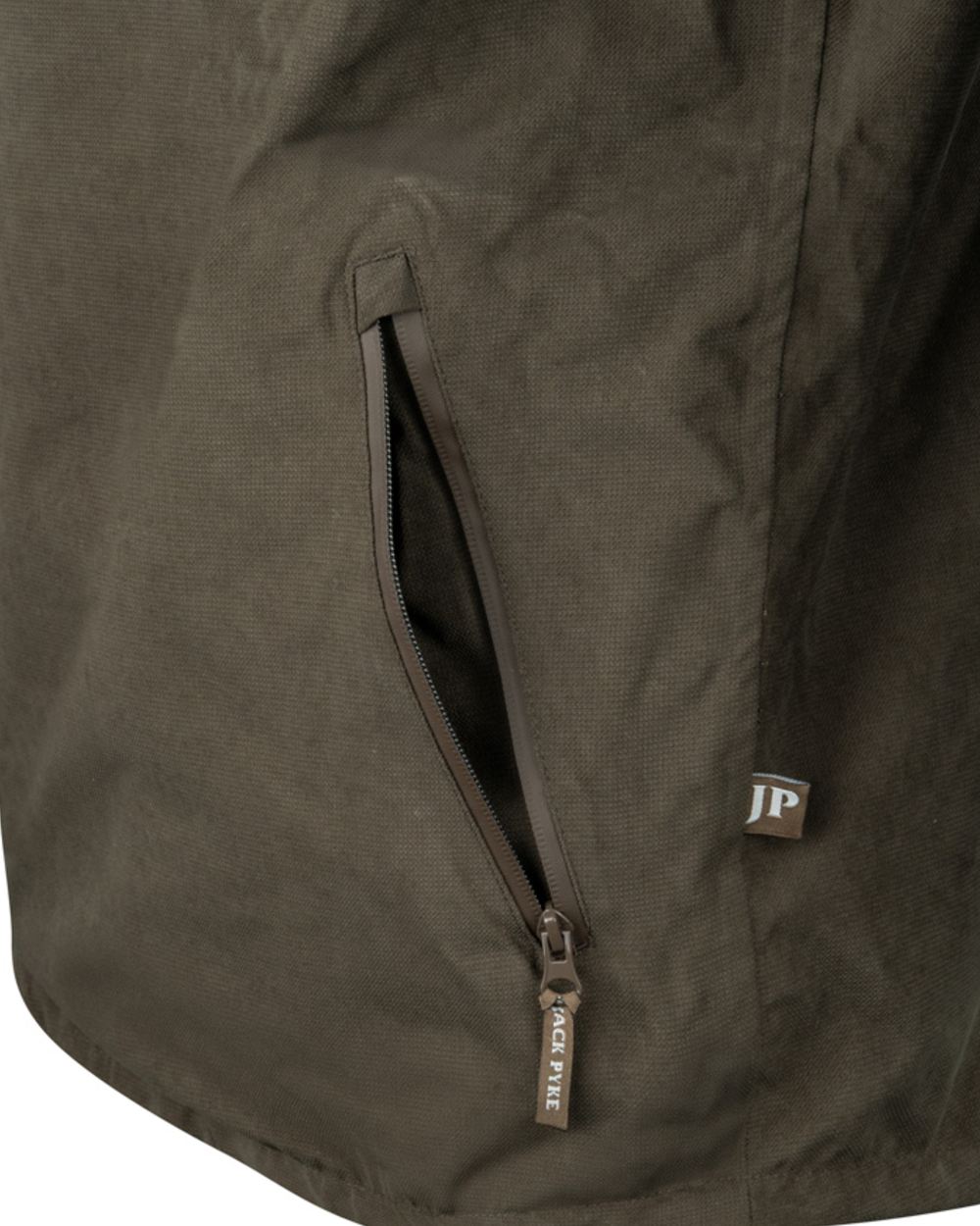 Brown coloured Jack Pyke Ashcombe Smock on white background 