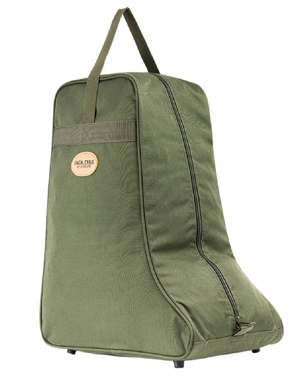 Green coloured Jack Pyke Boot Bag on white background 