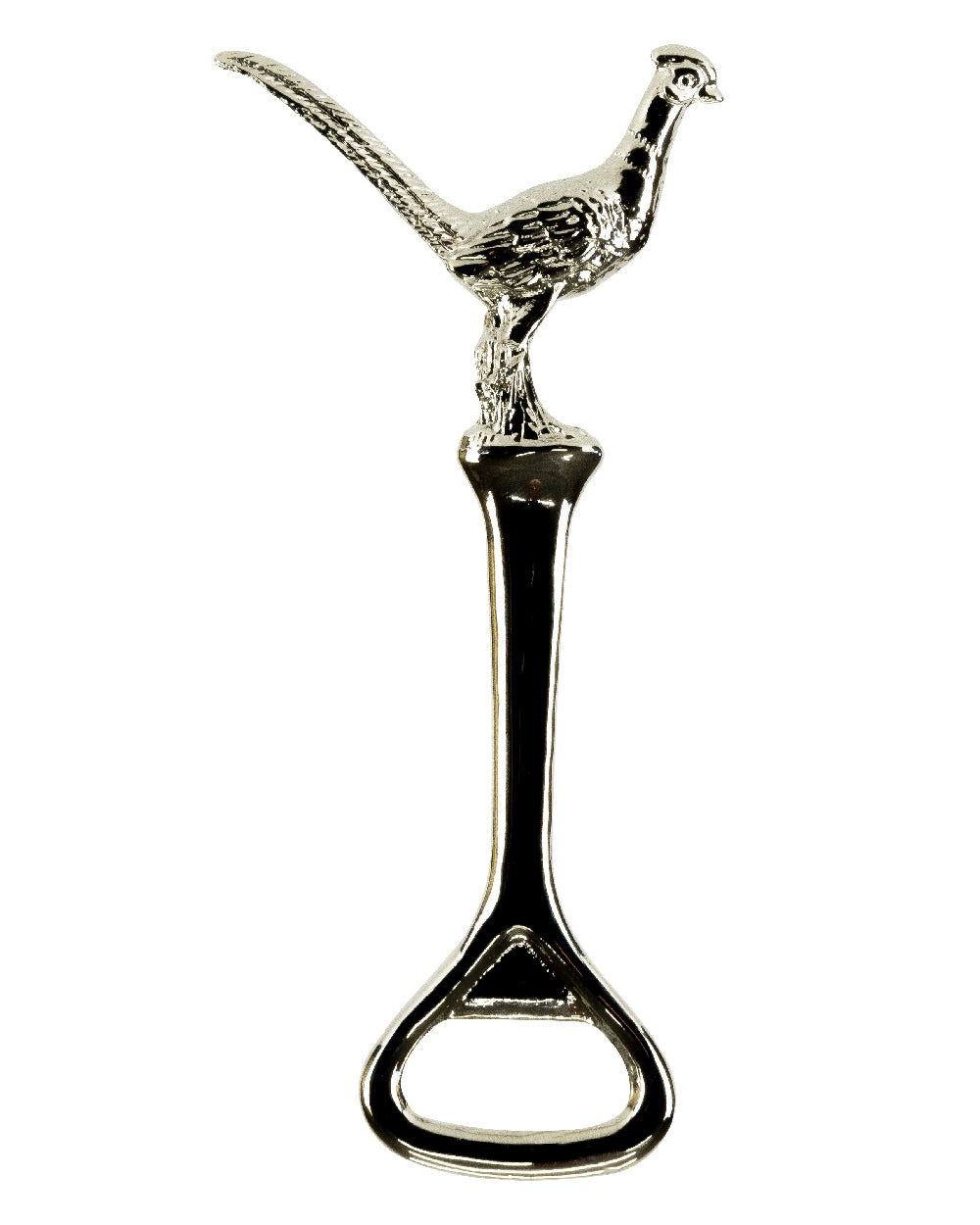 Pheasant styled Jack Pyke Bottle Opener on white background 