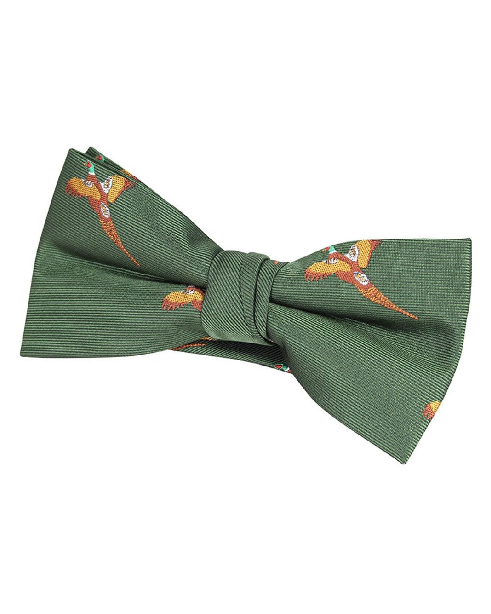 Green coloured Jack Pyke Bow Tie on white background 