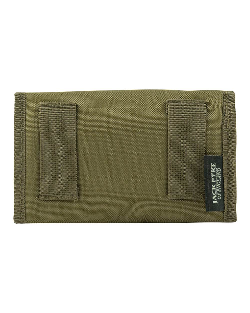 Green coloured Jack Pyke Bullet Pouch on white background 