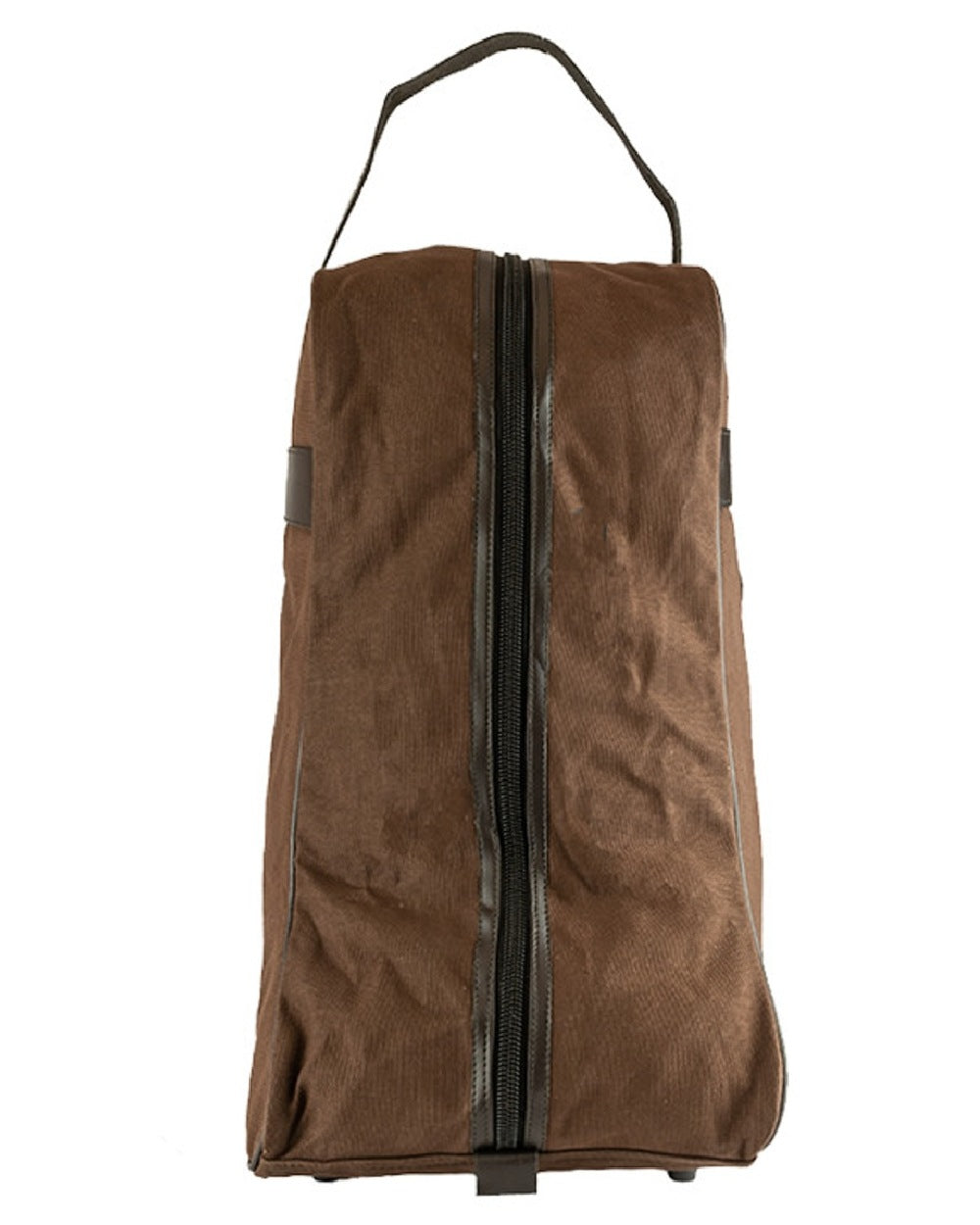 Brown coloured Jack Pyke Canvas Boot Bag on white background 