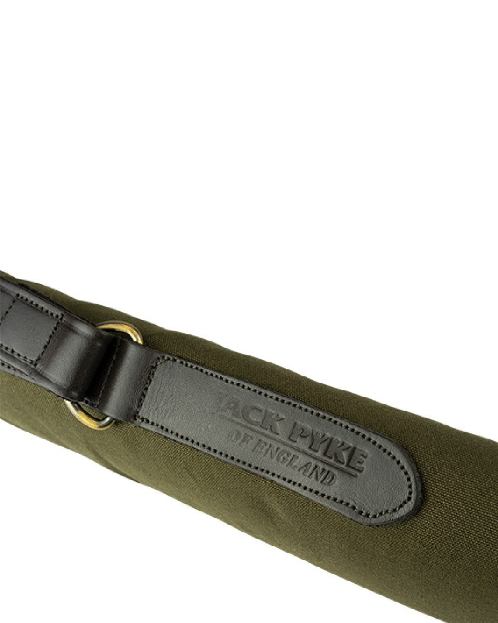 Green coloured Jack Pyke Canvas Shotgun Slip on white background 