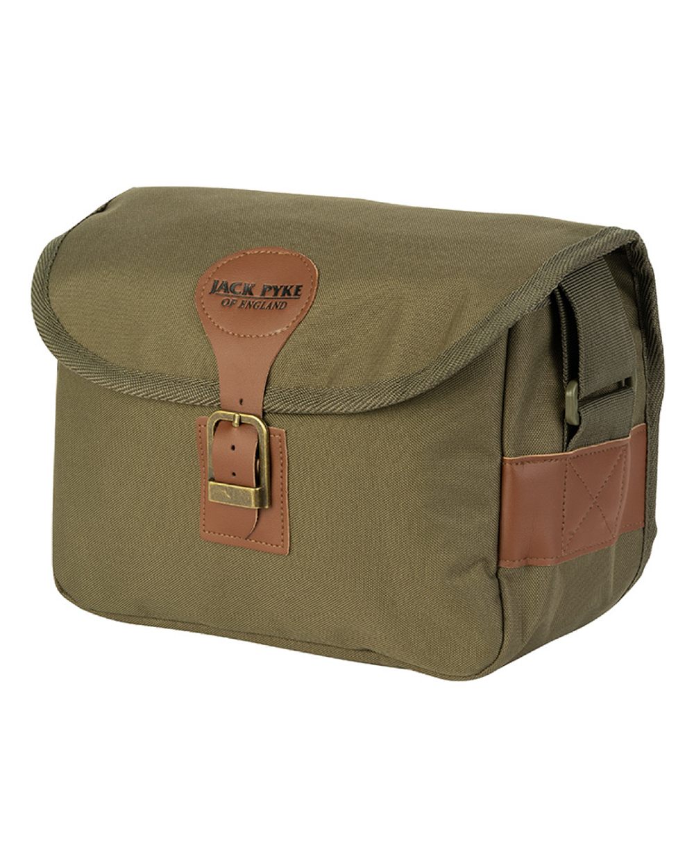 Hunter Green coloured Jack Pyke Cartridge Bag on white background 