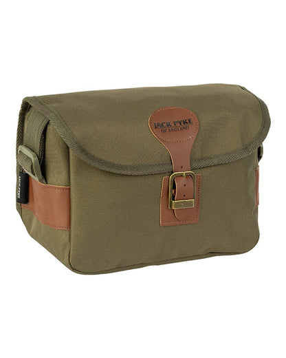 Hunter Green coloured Jack Pyke Cartridge Bag on white background 