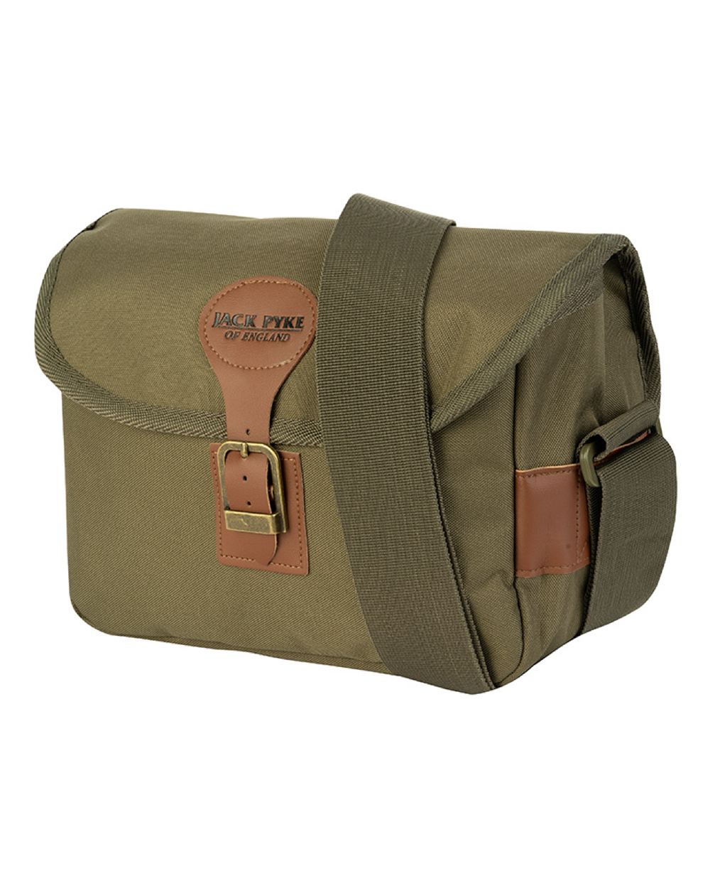 Hunter Green coloured Jack Pyke Cartridge Bag on white background 