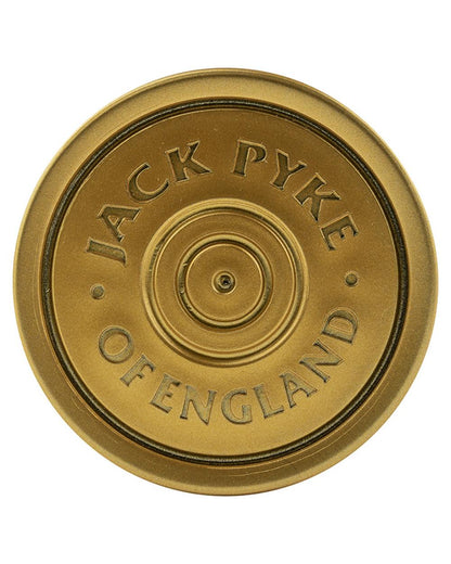 Green coloured Jack Pyke Cartridge Flask 500ml on white background 