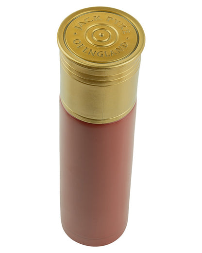 Red coloured Jack Pyke Cartridge Flask 500ml on white background 