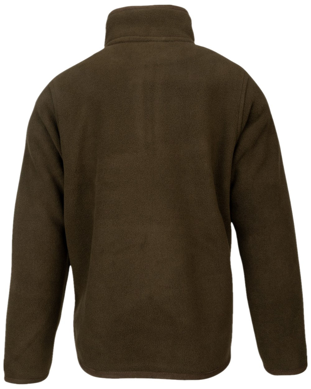 Green Coloured Jack Pyke Childrens Two Tone Fleece Top on white background 