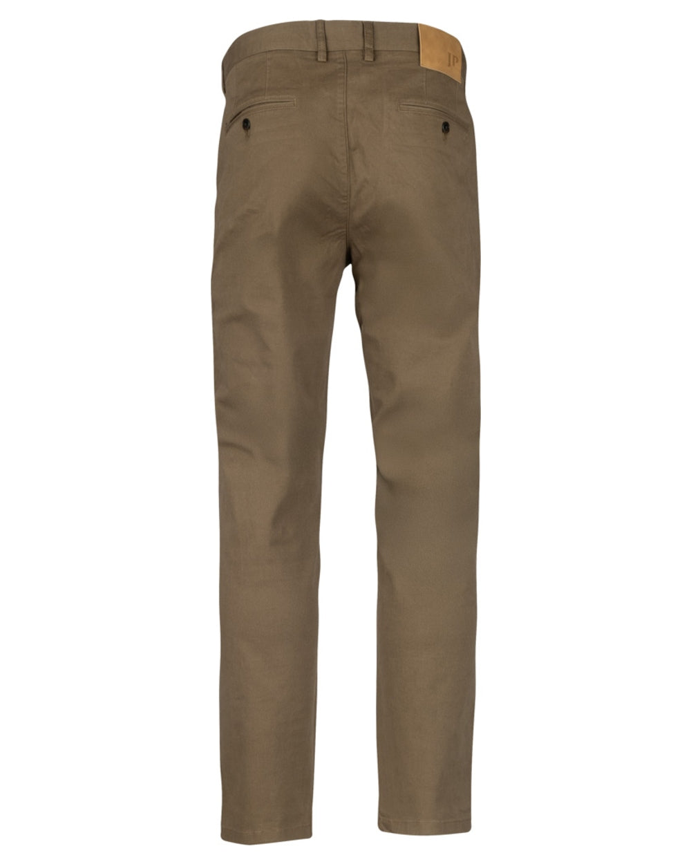 Mocha Brown coloured Jack Pyke Chino Trousers on white background 