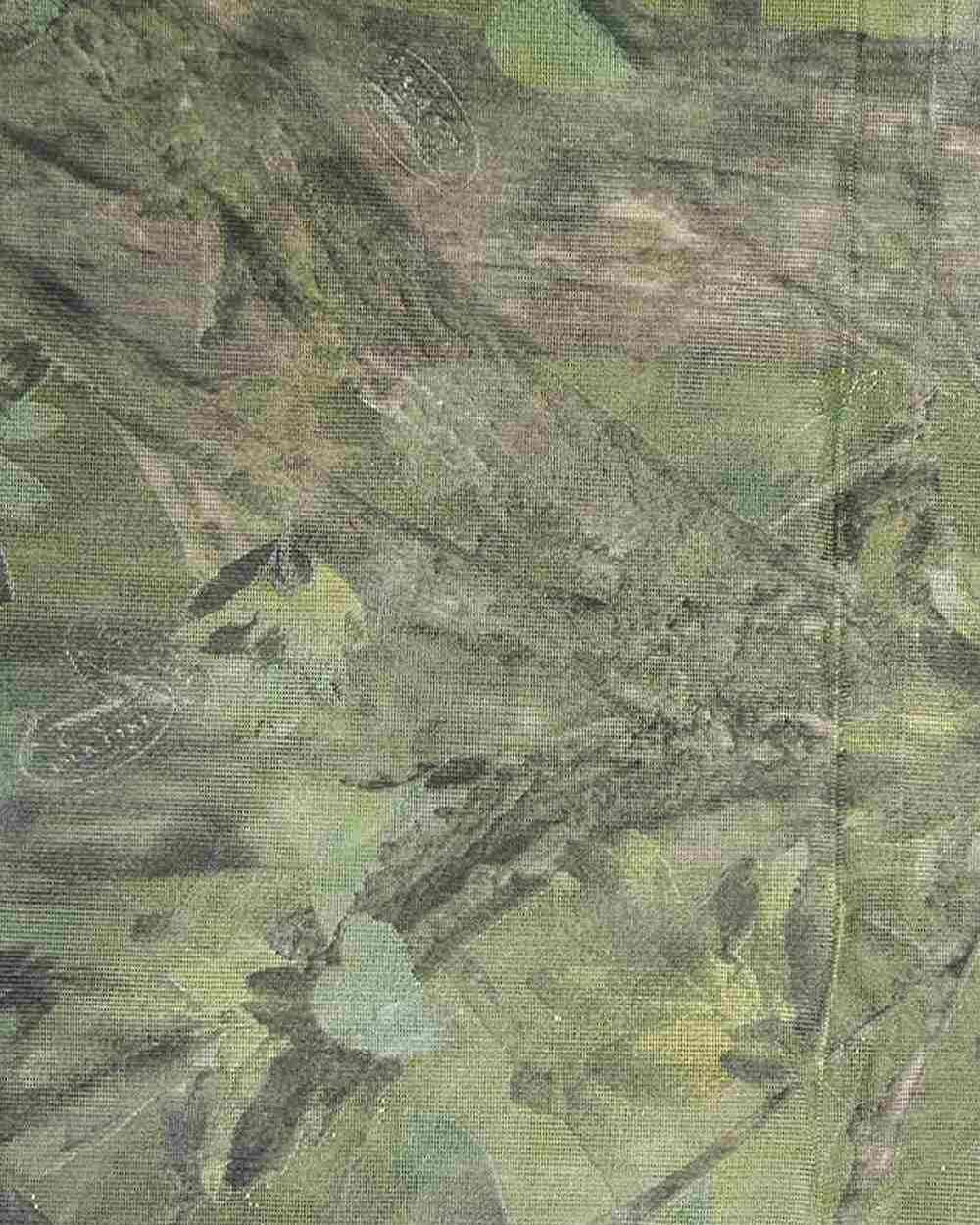 Woodland coloured Jack Pyke Clearview Hide Net on forest background 