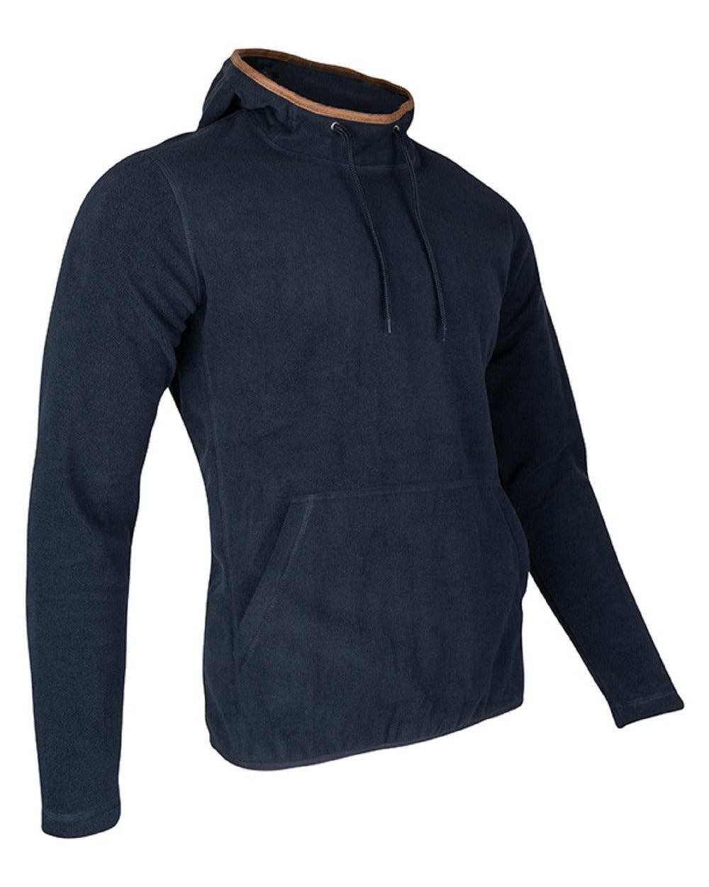 Navy coloured Jack Pyke Country Fleece Hoodie on white background 