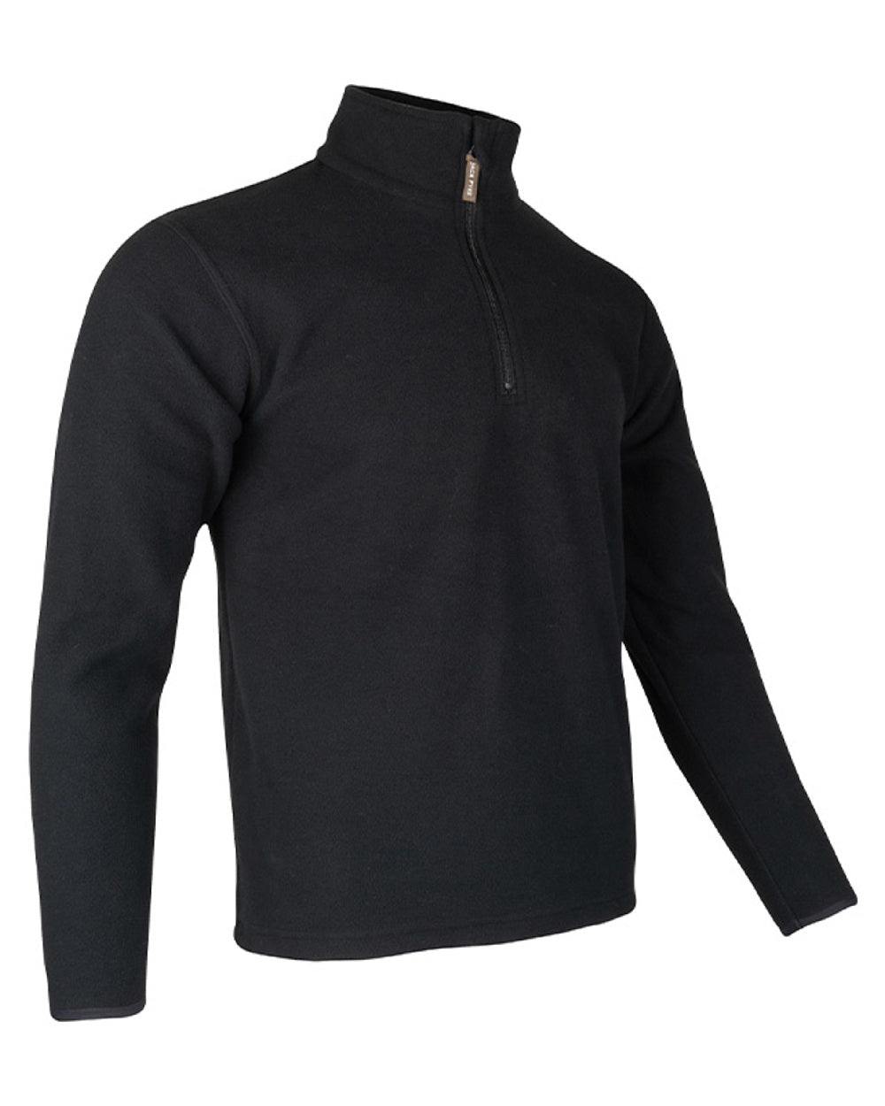 Anthracite coloured Jack Pyke Country Fleece Top on white background 