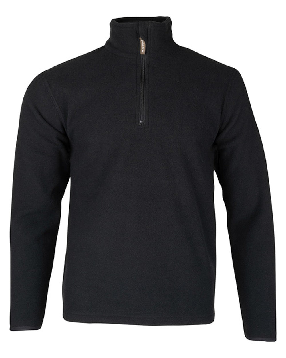 Anthracite coloured Jack Pyke Country Fleece Top on white background 