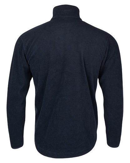 Navy coloured Jack Pyke Country Fleece Top on white background 