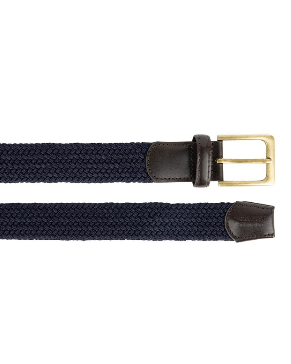 Navy coloured Jack Pyke Countryman Elasticated Belt on white background 