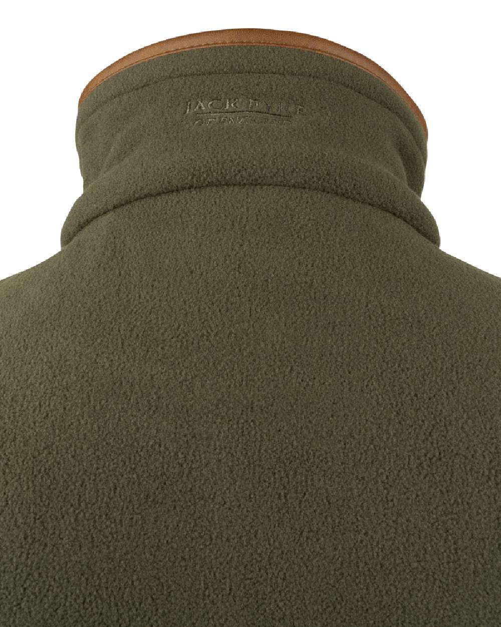 Dark Olive coloured Jack Pyke Countryman Fleece Gilet on white background 