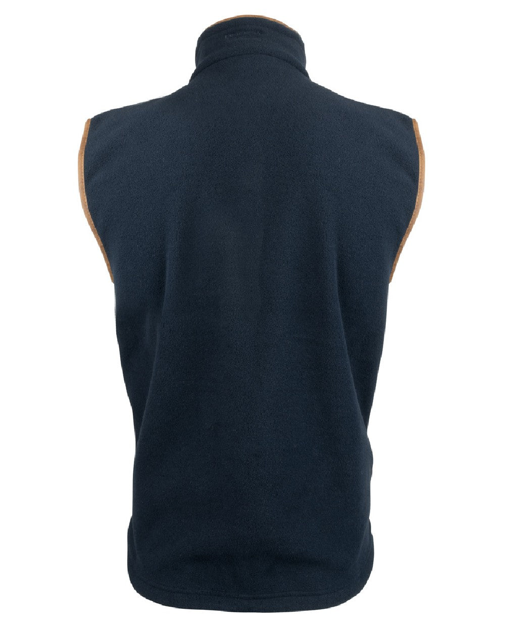 Navy coloured Jack Pyke Countryman Fleece Gilet on white background 