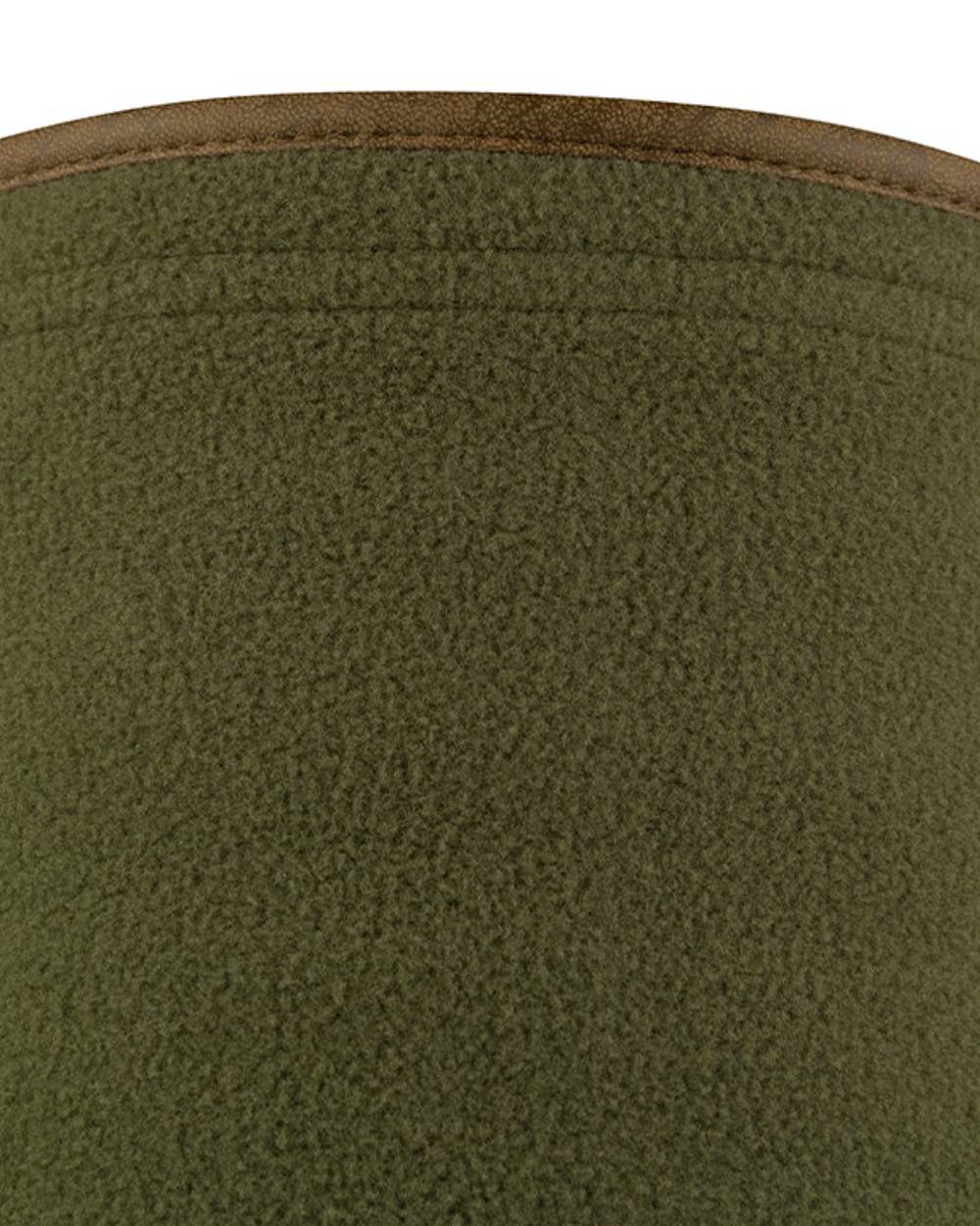 Light Olive coloured Jack Pyke Countryman Fleece Neck Gaiter on white background 