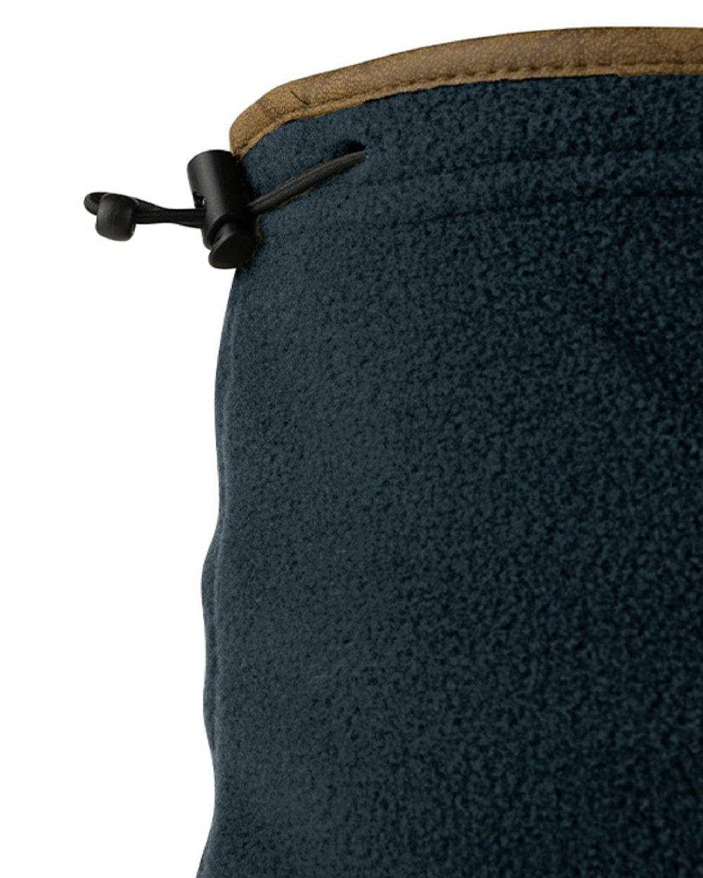 Navy coloured Jack Pyke Countryman Fleece Neck Gaiter on white background 