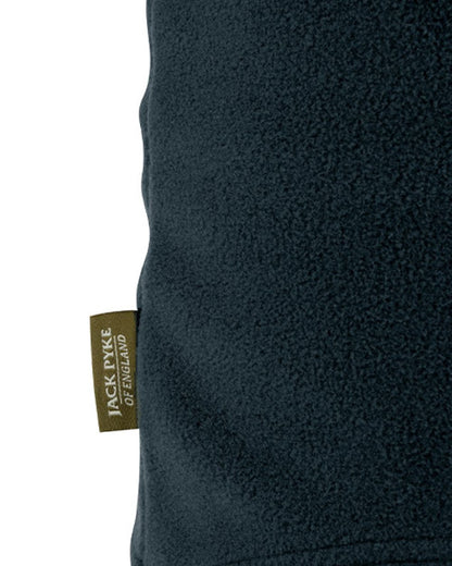 Navy coloured Jack Pyke Countryman Fleece Neck Gaiter on white background 