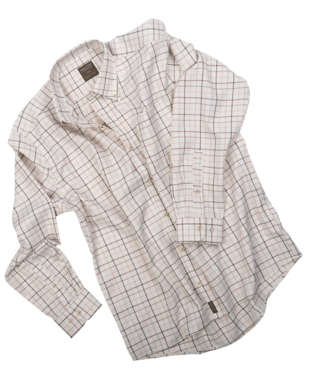 Brown coloured Jack Pyke Countryman Shirt on white background 