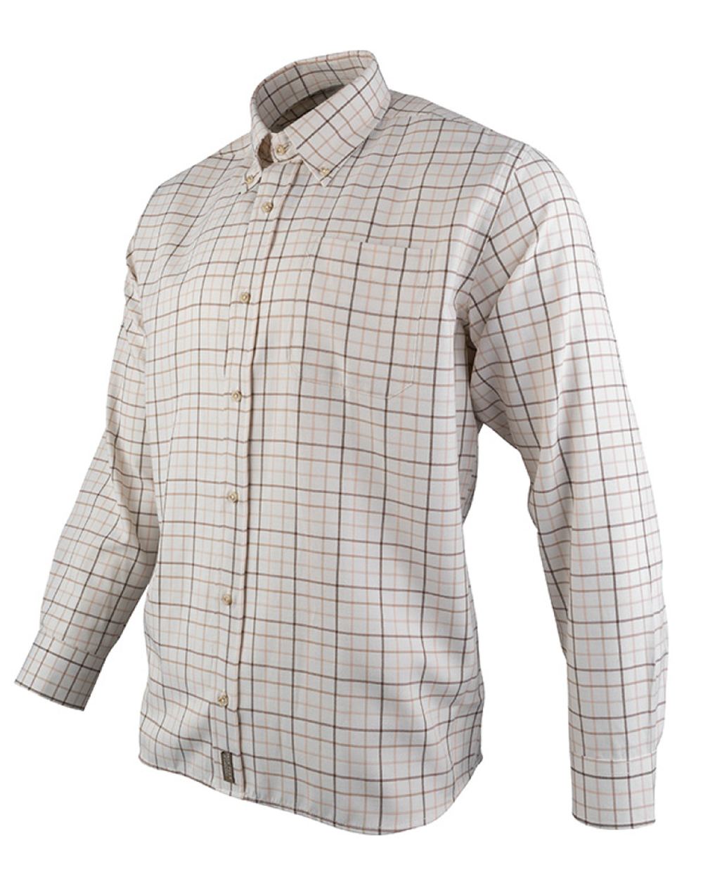 Brown coloured Jack Pyke Countryman Shirt on white background 