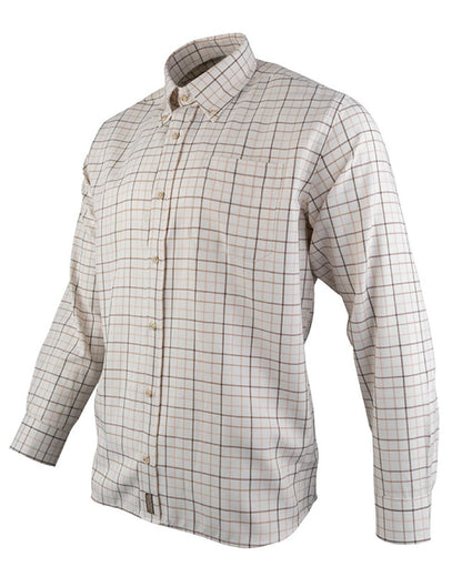 Brown coloured Jack Pyke Countryman Shirt on white background 