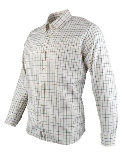 Green coloured Jack Pyke Countryman Shirt on white background 