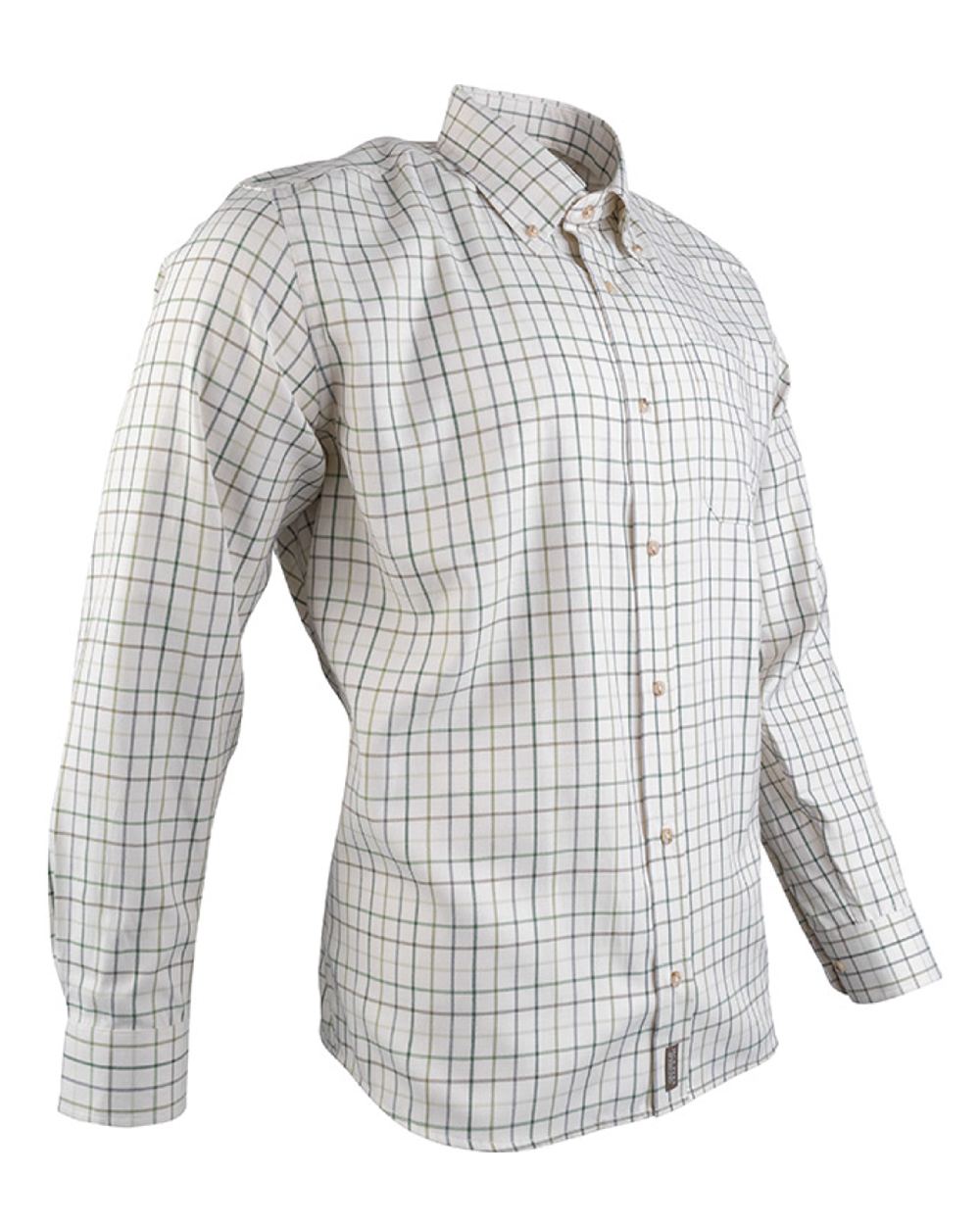 Green coloured Jack Pyke Countryman Shirt on white background 