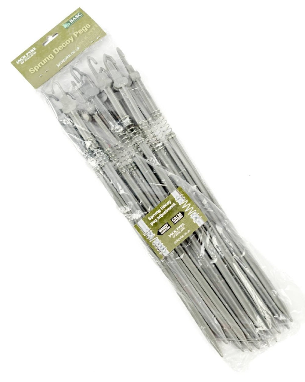 Jack Pyke Decoy Pegs Sprung on white background