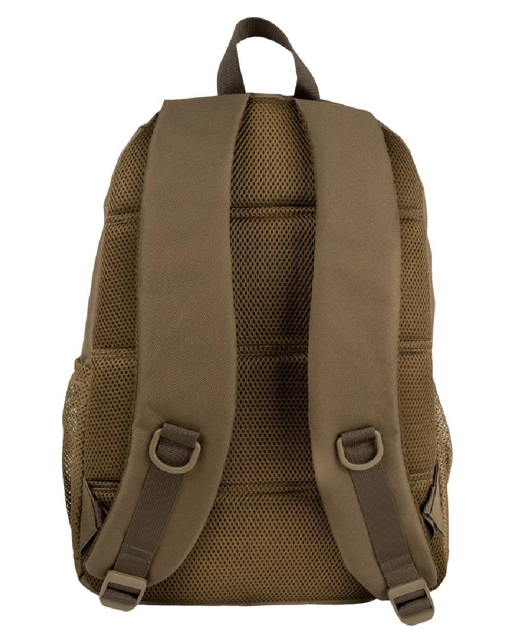 Olive Brown coloured Jack Pyke Falcon Rucksack on white background 