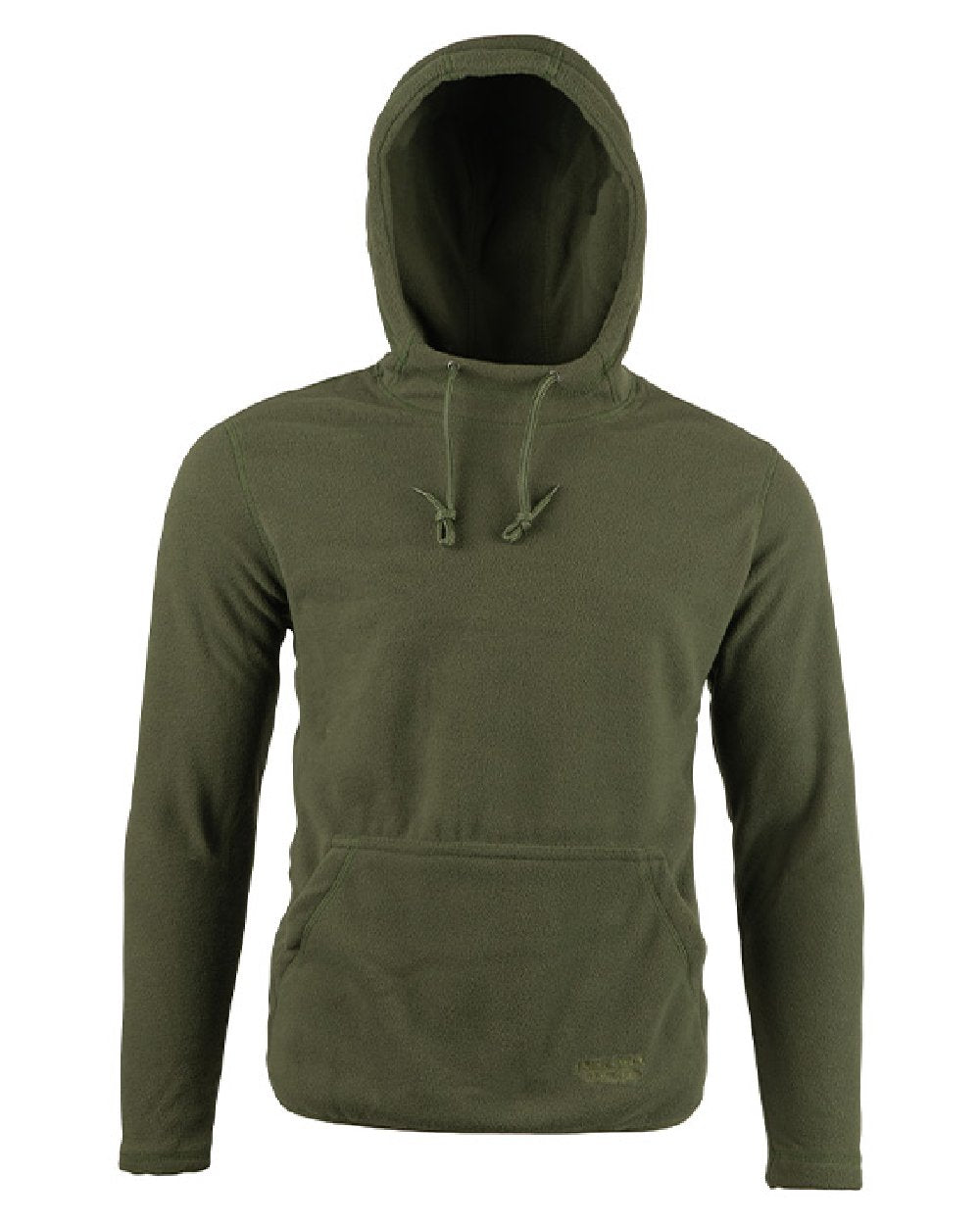 Green coloured Jack Pyke Fieldman Fleece Hoodie on white background 