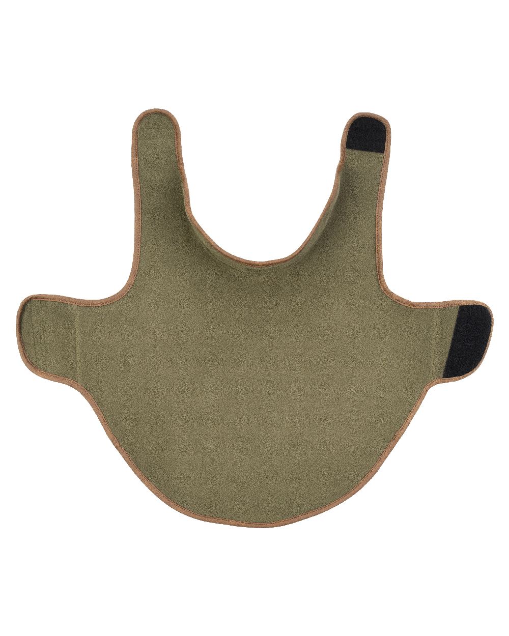 Light Olive coloured Fleece Dog Coat on white background 