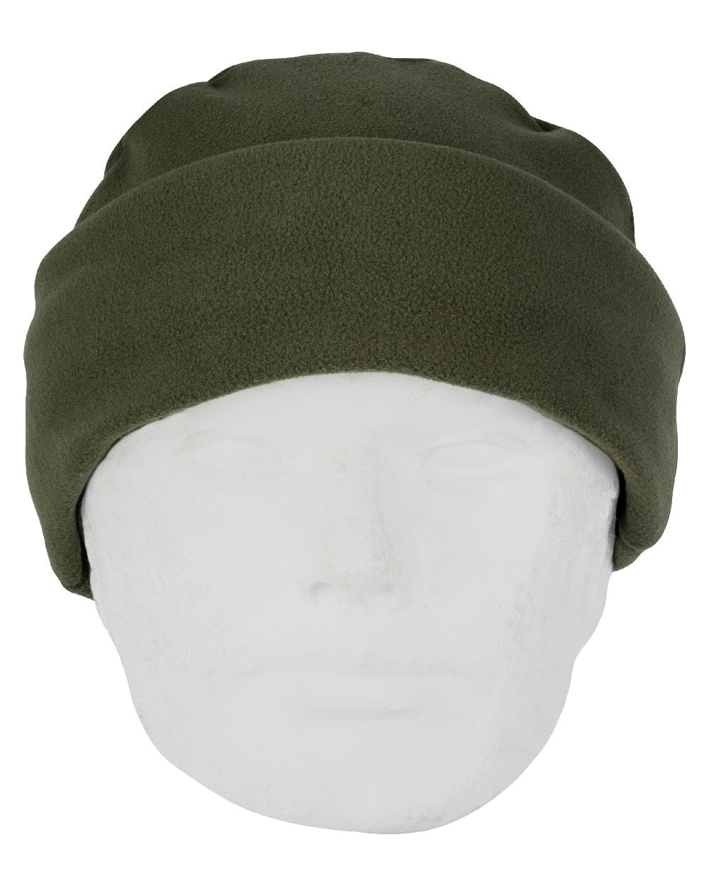 Green coloured Jack Pyke Fleece Head Over on white background 