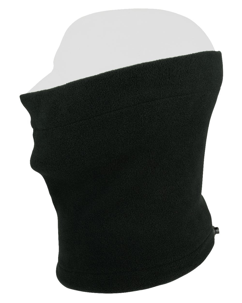 Black coloured Jack Pyke Fleece Neck Gaiter on white background 