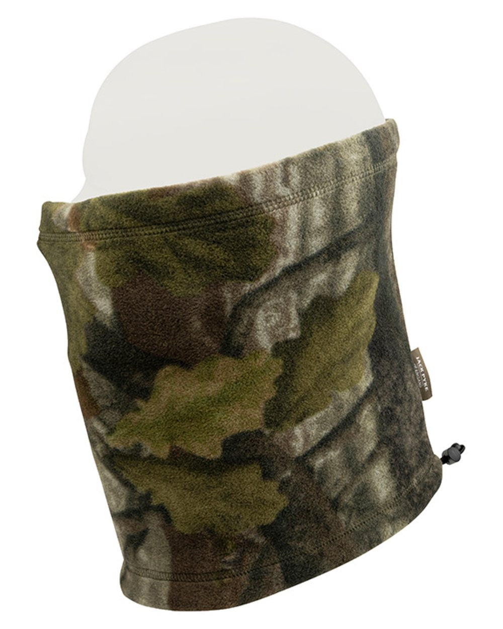 EVO coloured Jack Pyke Fleece Neck Gaiter on white background 
