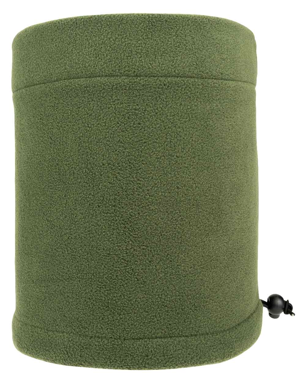 Green coloured Jack Pyke Fleece Neck Gaiter on white background 