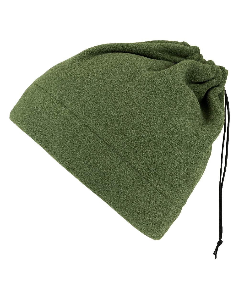 Green coloured Jack Pyke Fleece Neck Gaiter on white background 