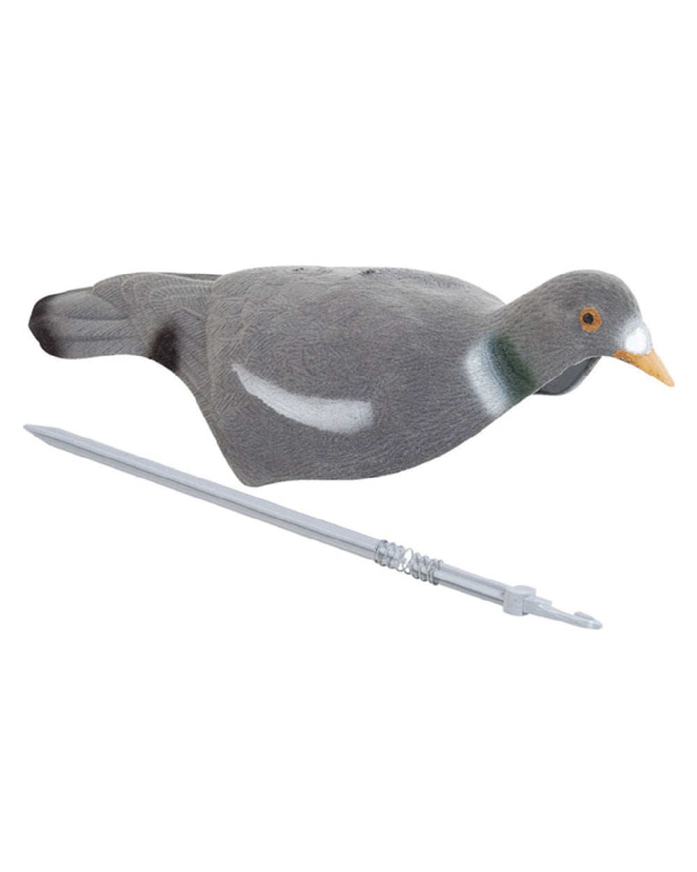 Jack Pyke Flocked Pigeon Shell Decoy on white background