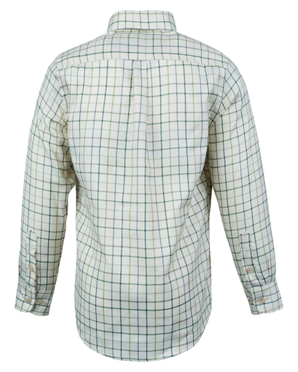 Green coloured Jack Pyke Junior Countryman Shirt on white background 