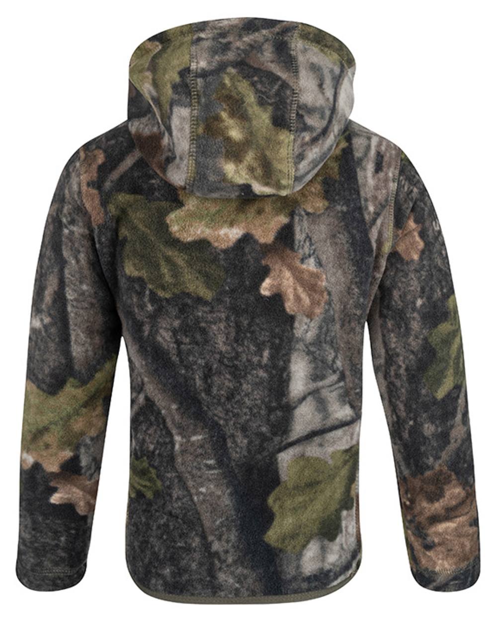 Evo coloured Jack Pyke Junior Fieldman Fleece Hoodie on white background 