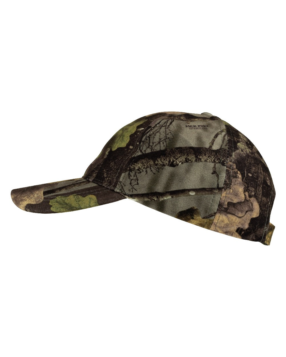 EVO coloured Jack Pyke Junior Stealth Baseball Cap on white background 