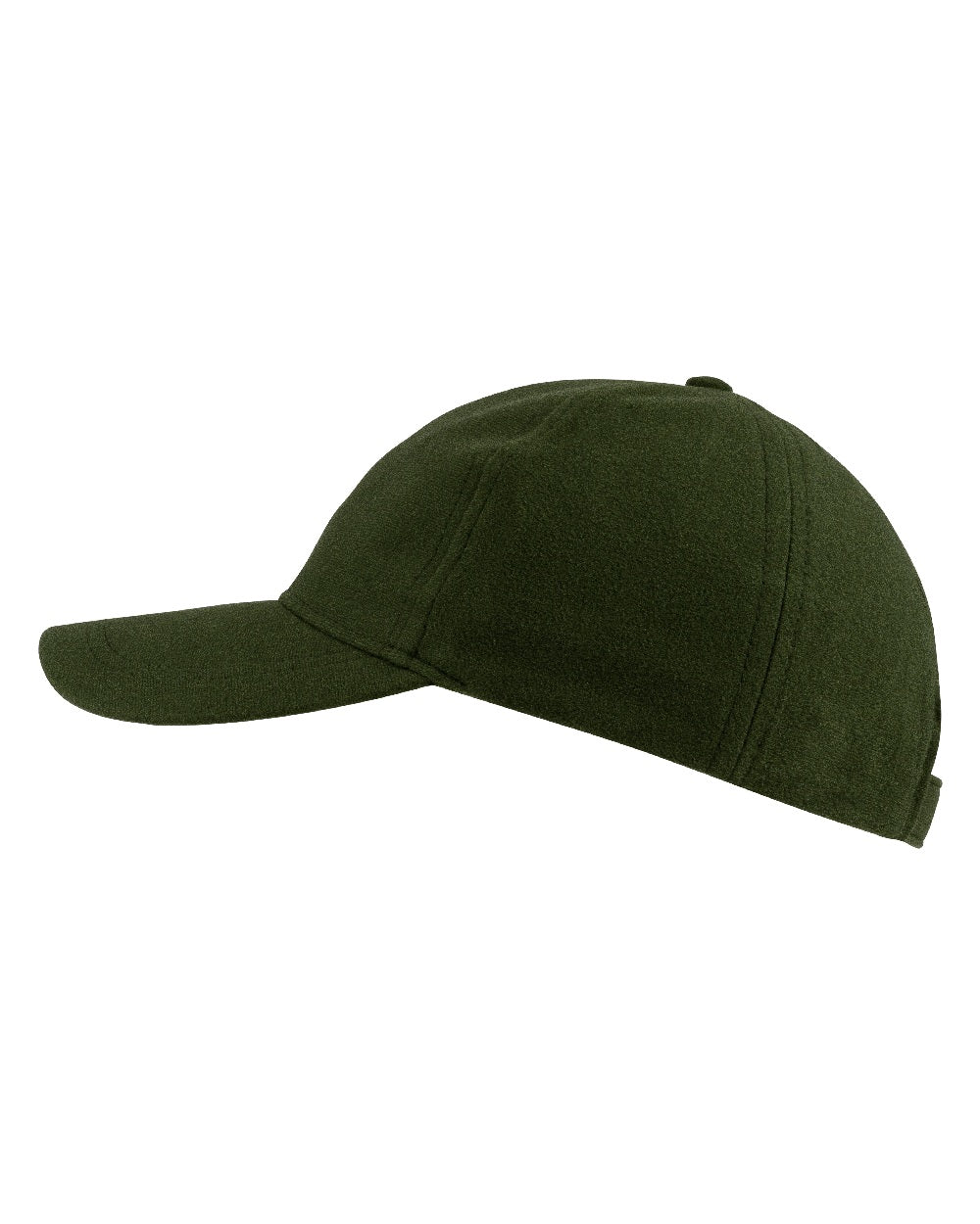 Green coloured Jack Pyke Junior Stealth Baseball Cap on white background 