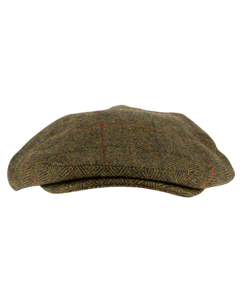 Brown coloured Jack Pyke Junior Wool Blend Flat Cap on white background 