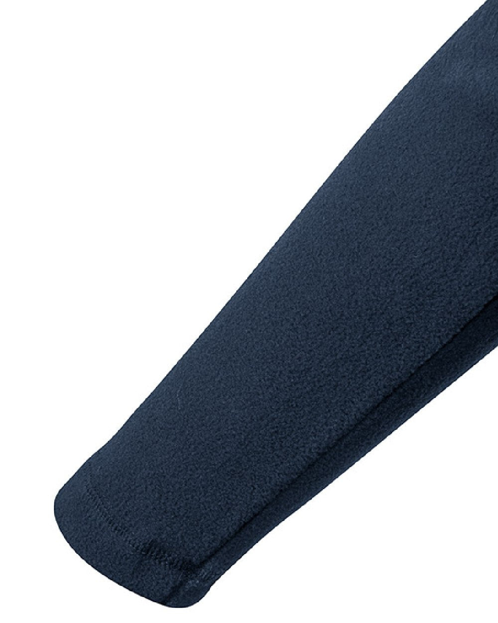 Navy coloured Jack Pyke Ladies Fleece Jacket on white background 