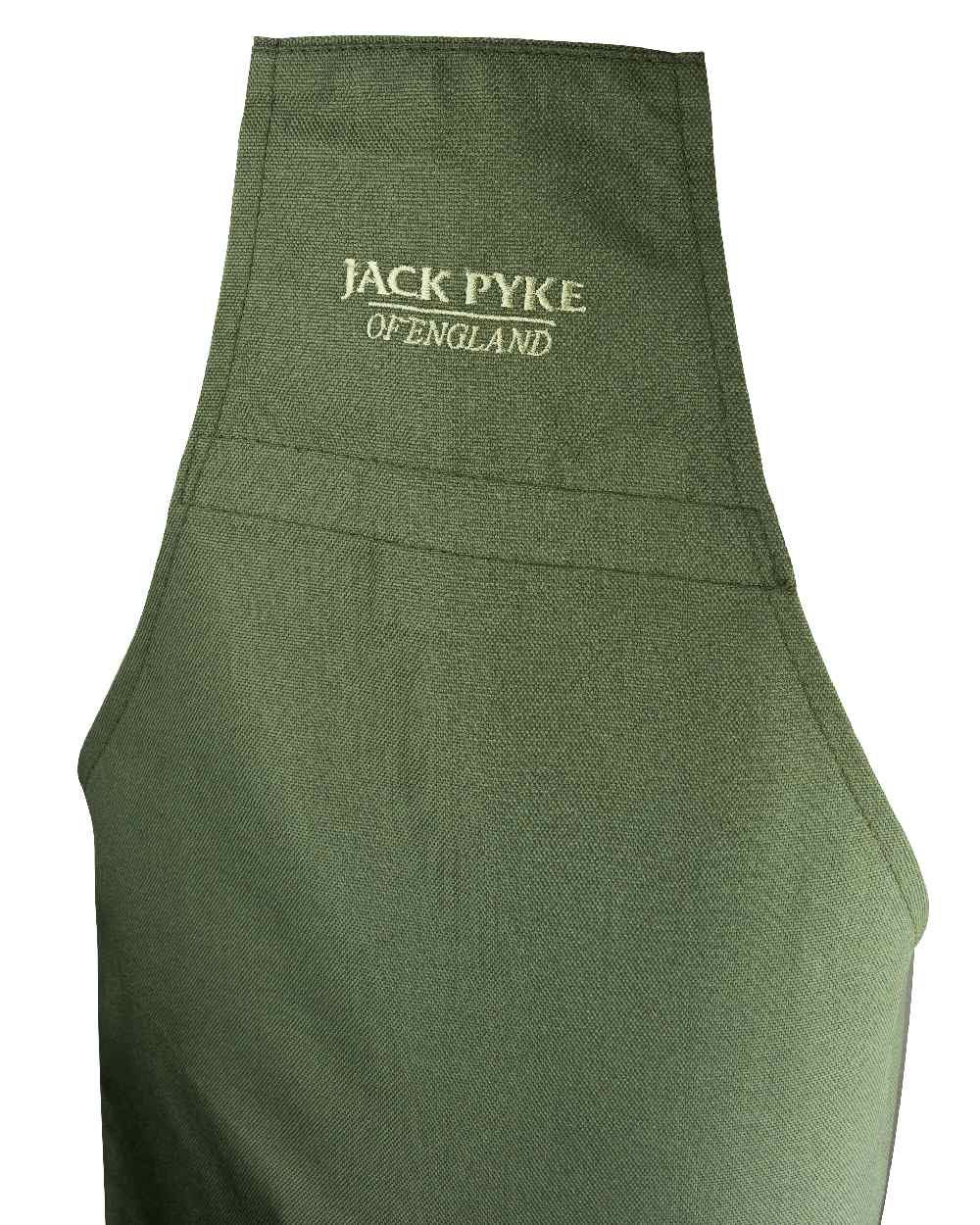 Green coloured Jack Pyke Lightweight Leggings on white background 