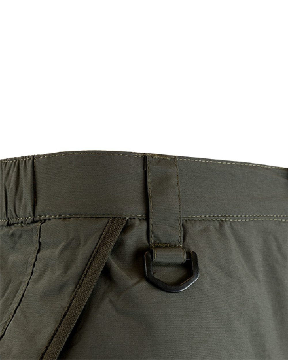 Green coloured Jack Pyke Mens Ashcombe Trousers on white background 